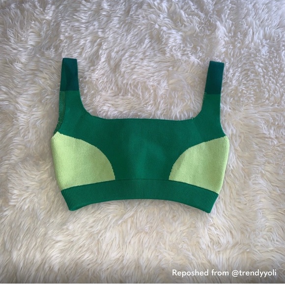 Nagnata Other - NAGNATA green color block bra